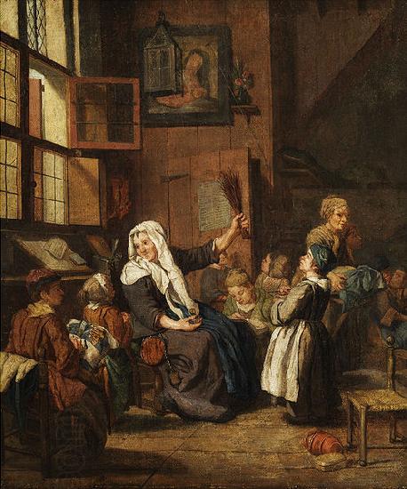 Jan Josef Horemans the Elder Girls school oil painting picture